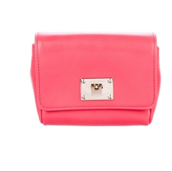 Jimmy Choo pink crossbody purse - Picture 2 of 4